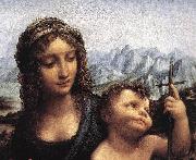 Madonna with the Yarnwinder LEONARDO da Vinci